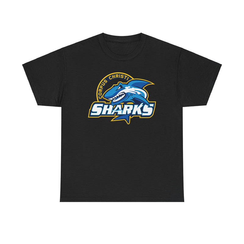 Load image into Gallery viewer, Corpus Christi Sharks Texas Southwest Basketball League 1997-99 T-shirt
