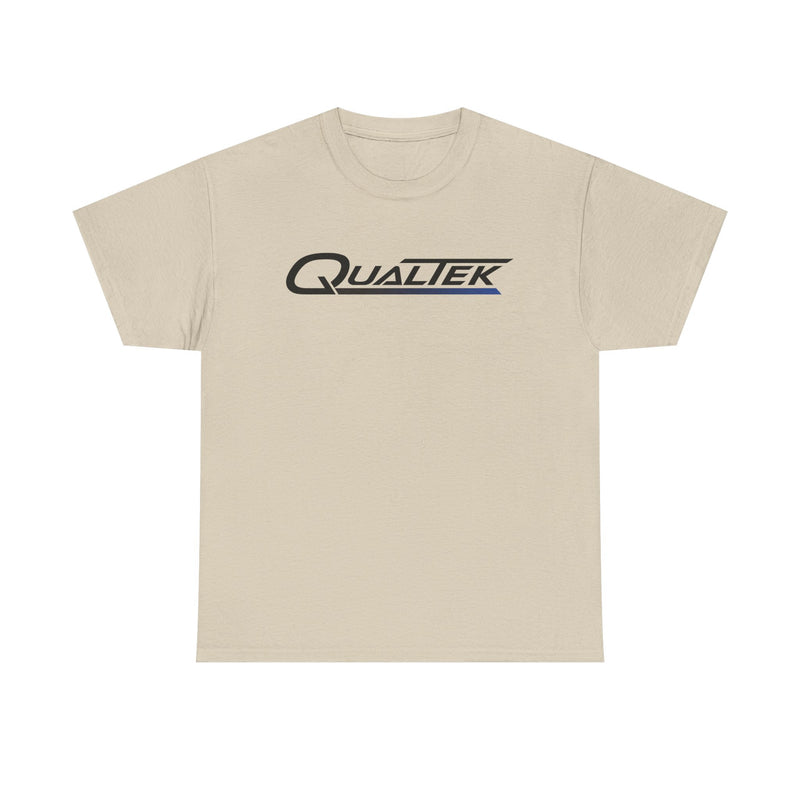 Load image into Gallery viewer, QualTek Services T-Shirt - Telecom Services Industry Bankrupt Logo Tee
