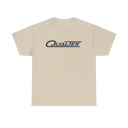 QualTek Services T-Shirt - Telecom Services Industry Bankrupt Logo Tee