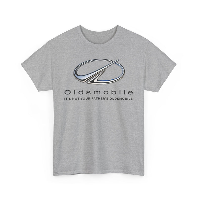 Load image into Gallery viewer, Oldsmobile It&#39;s Not Your Father&#39;s Oldsmobile Chrome Logo T-shirt

