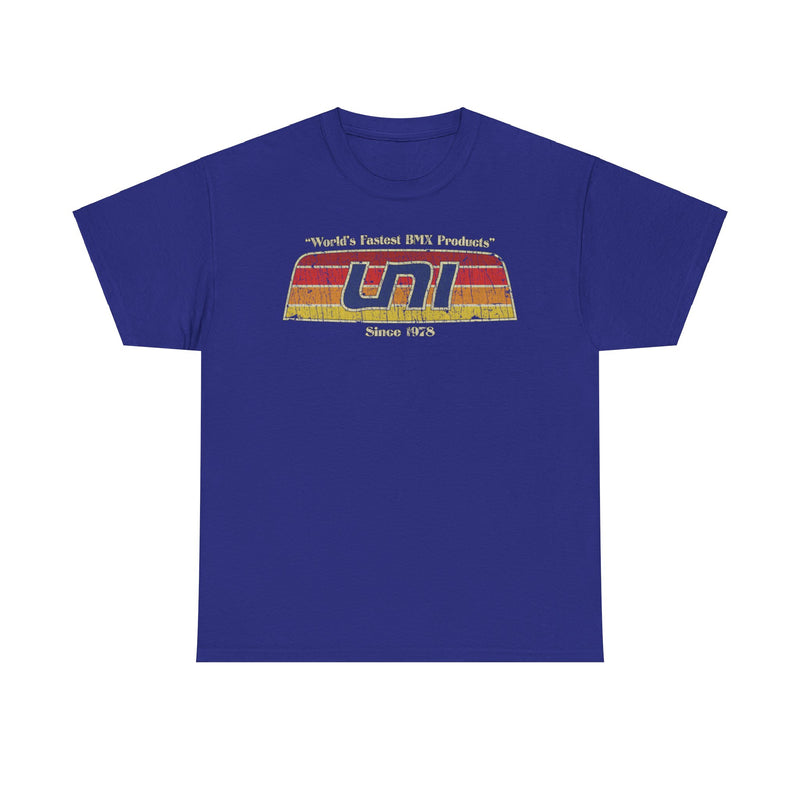 Load image into Gallery viewer, UNI BMX 1978 California Bicycle Seats Racing T-shirt
