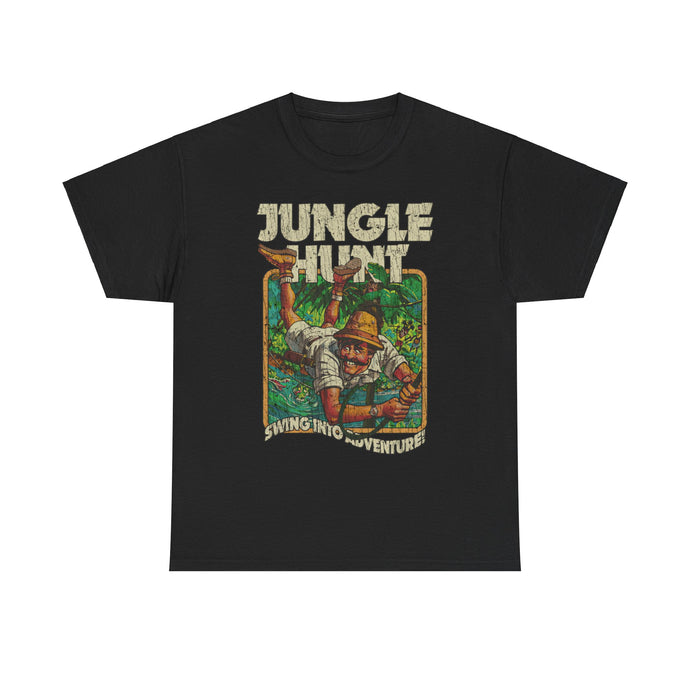 Jungle Hunt Swing Into Adventure 1982 Video Game T-shirt