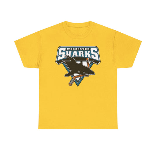 Worcester Sharks Hockey 2006-2015 Massachusetts T-shirt