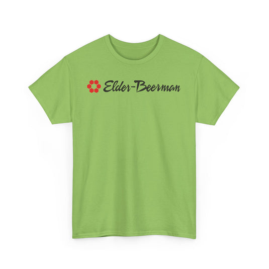 Elder-Beerman Red Hexagon Pattern Department Store Logo T-Shirt