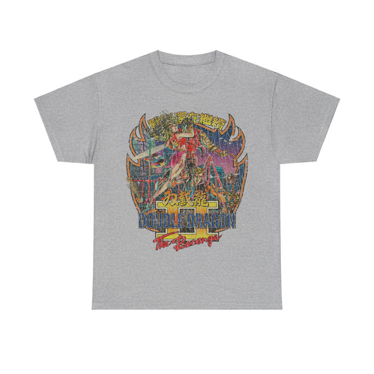 Double Dragon II The Revenge 1988 Video Game T-shirt