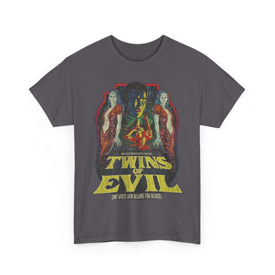 Twins of Evil 1971 Vampire Horror Movie T-shirt