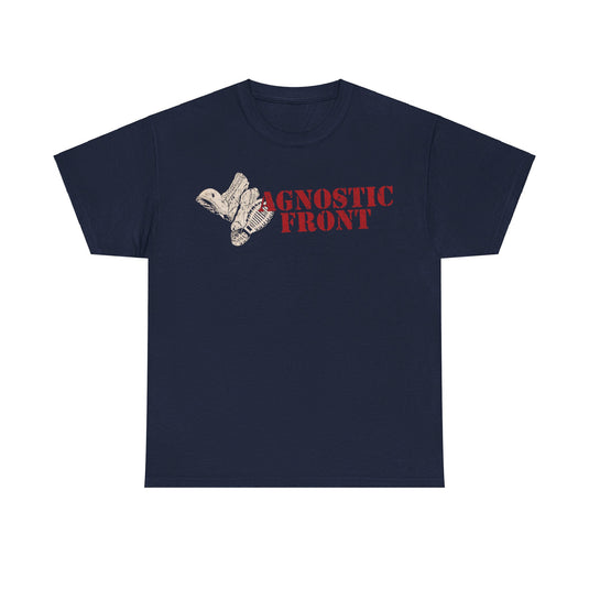 Agnostic Front Logo Hardcore Music Rock Band T-shirt