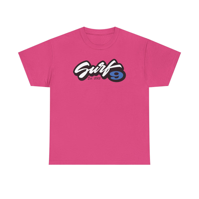 Load image into Gallery viewer, Surf 9 T-Shirt Defunct Surf Company Bankrupt Logo Tee
