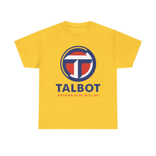 Talbot Nothing Else Will Do Classic British Car Logo Vintage T-shirt