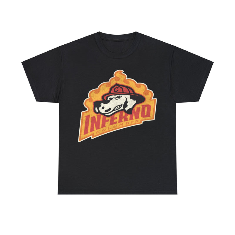 Load image into Gallery viewer, Columbia Inferno Hockey Team Nostalgic Logo T-shirt
