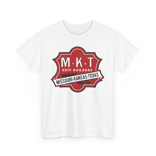 MKT Katy Railroad Missouri Kansas Texas Vintage Train Logo T-Shirt