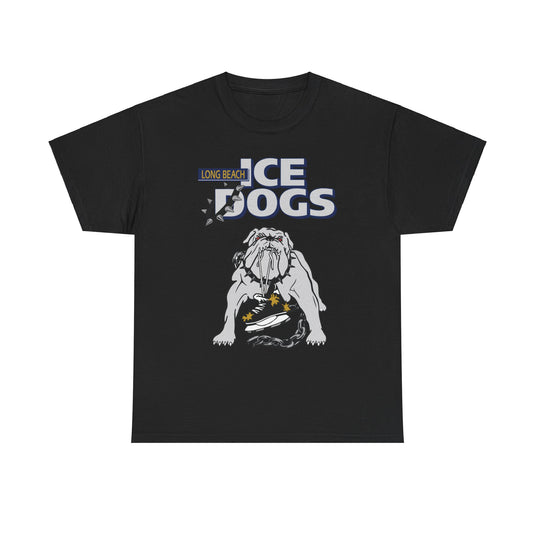 Long Beach Ice Dogs California Hockey 1996-2007 T-shirt