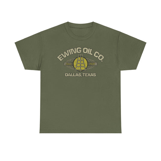 Ewing Oil Company Dallas Texas TV Show T-shirt