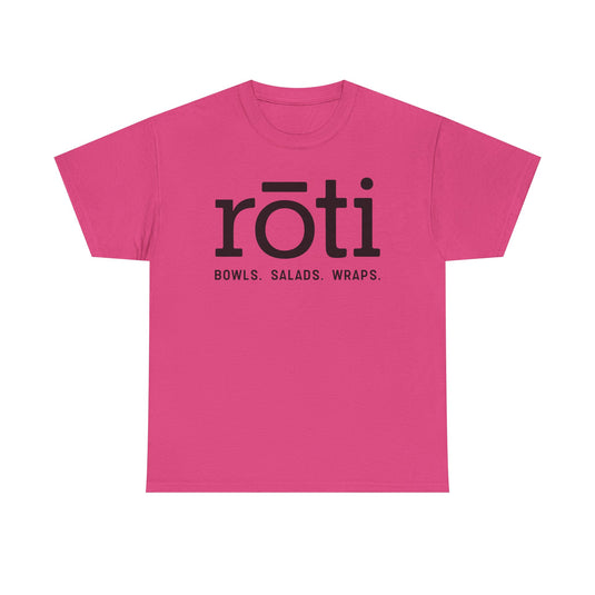Roti Modern Mediterranean T-Shirt Defunct Restaurant Bankrupt Logo Tee