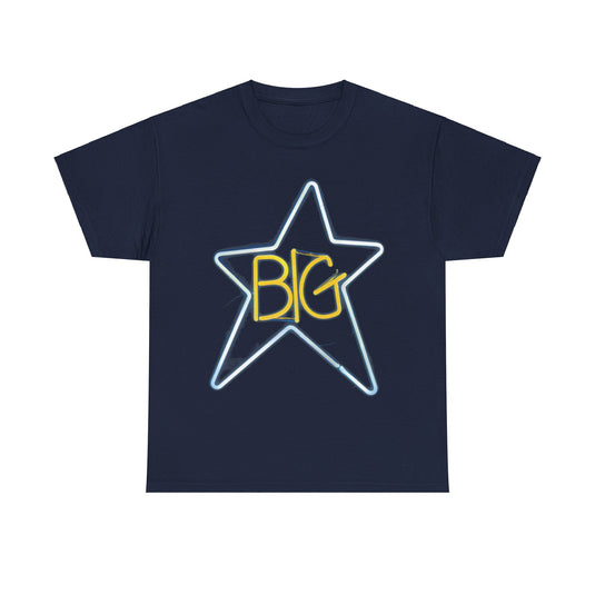 Big Star 1 Record Music Distressed Print T-shirt