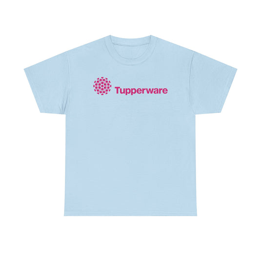 Tupperware Brands T-Shirt Bankrupt Kitchen Storage Company Logo Tee