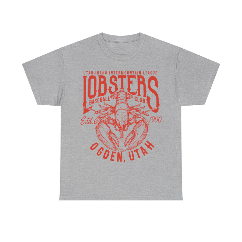 Load image into Gallery viewer, Ogden Lobsters Est 1900 Utah Baseball Team T-shirt
