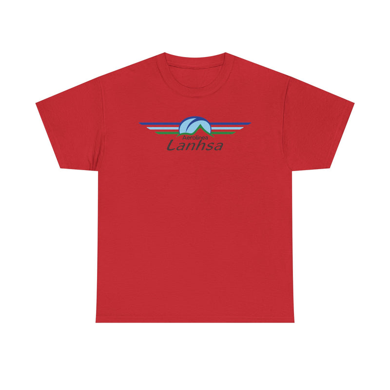 Load image into Gallery viewer, Aerolínea Lanhsa Wings Logo T-shirt - Honduran Aviation
