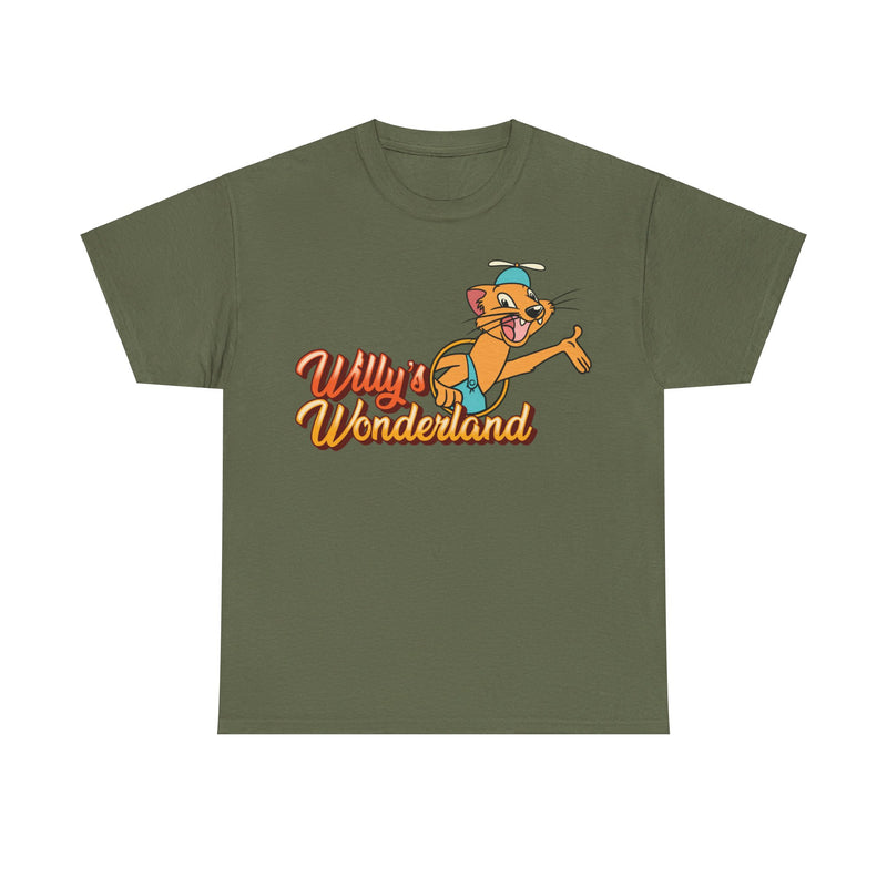 Load image into Gallery viewer, Willys Wonderland Logo Movie T-shirt
