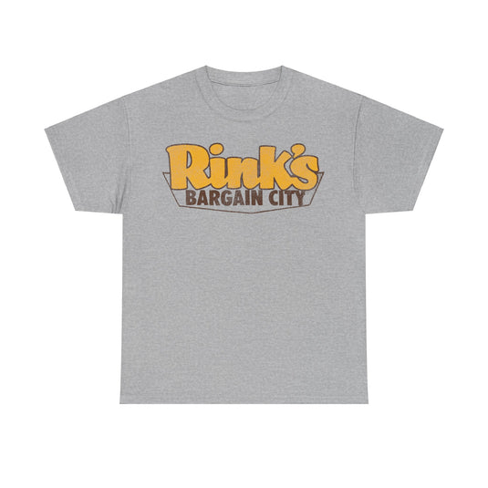 Rinks Bargain City Cincinnati Discount Store Retro Nostalgic T-shirt