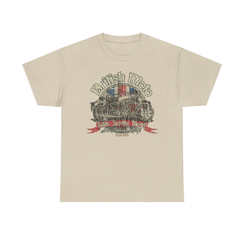 Load image into Gallery viewer, British Moto San Francisco California Motorcycle T-shirt
