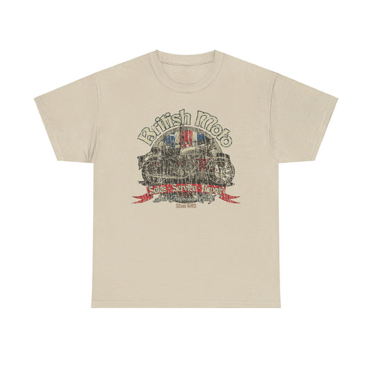 British Moto San Francisco California Motorcycle T-shirt