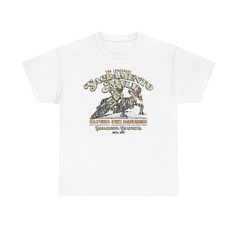 Load image into Gallery viewer, The Legendary Sacramento Mile 1959 California Motorcycle Racing T-shirt
