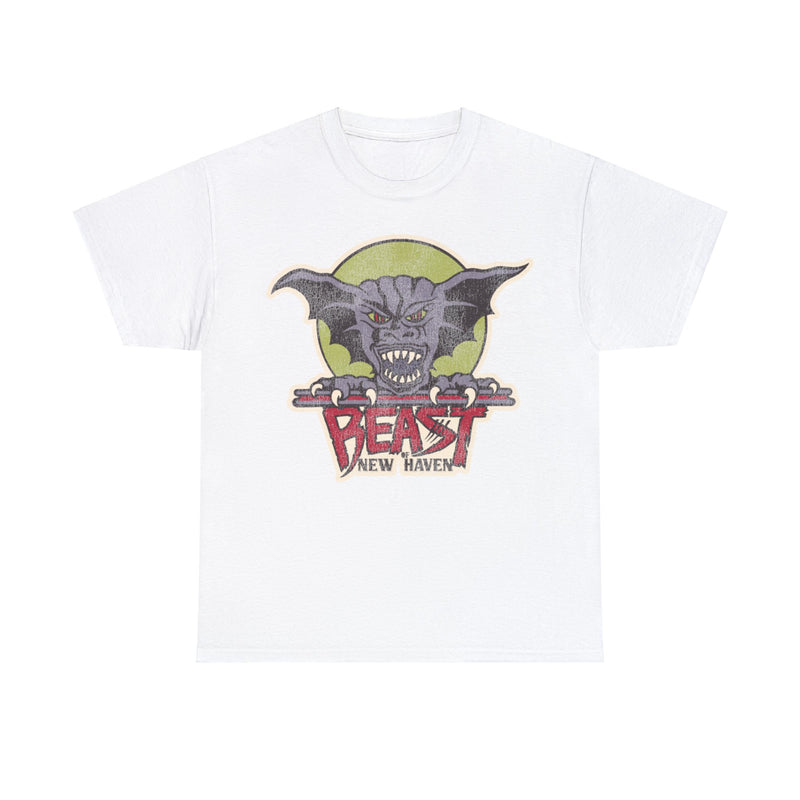 Load image into Gallery viewer, Beast of New Haven Hockey Team Nostalgic Logo T-shirt
