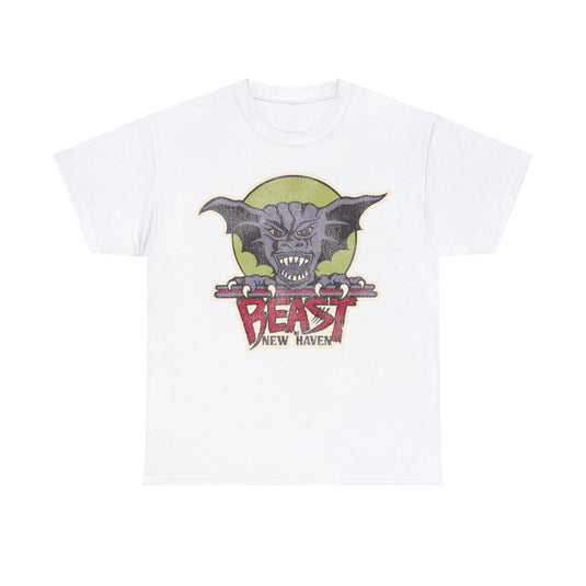 Beast of New Haven Hockey Team Nostalgic Logo T-shirt