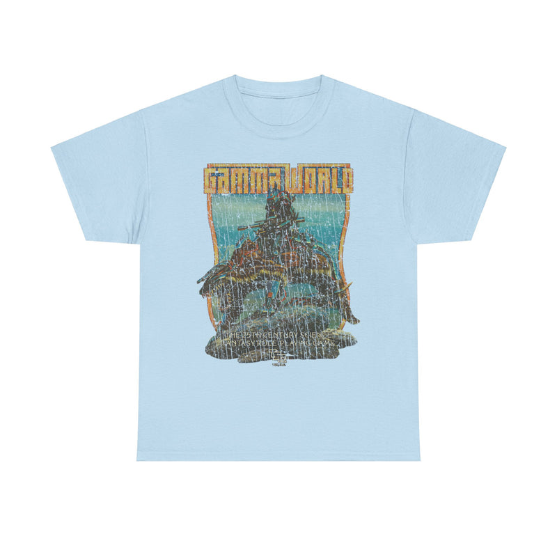 Load image into Gallery viewer, Gamma World 1978 Science Fantasy Role Playing Video Game T-shirt
