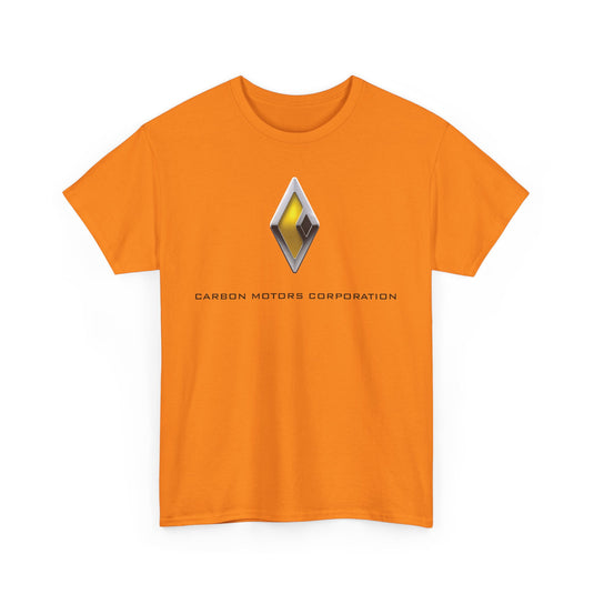 Carbon Motors Corporation Concept Police Car Diamond Logo T-shirt