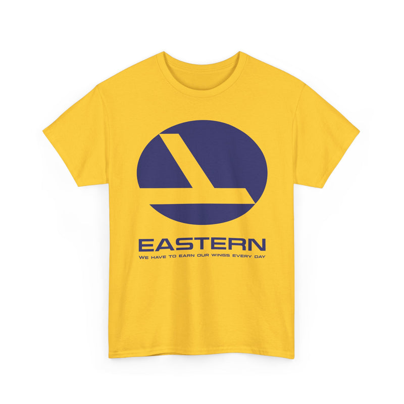 Load image into Gallery viewer, Eastern Airlines We Have To Earn Our Wings Nostalgic Aviation T-shirt
