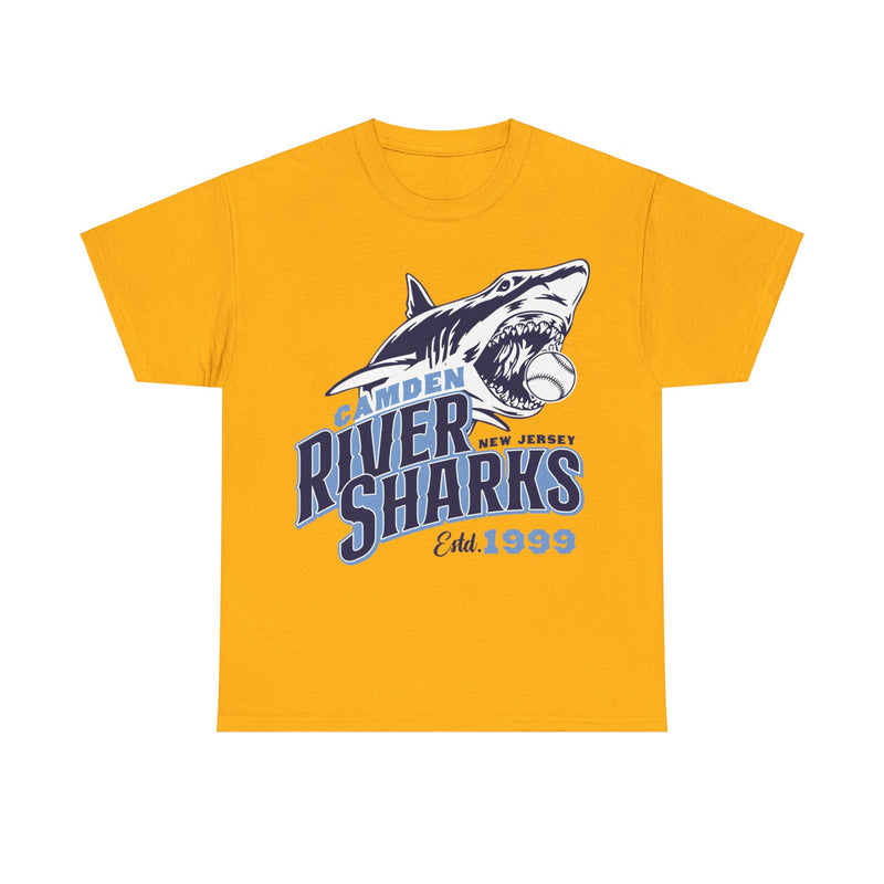 Load image into Gallery viewer, Camden Riversharks Est 1999 New Jersey Baseball Team T-shirt
