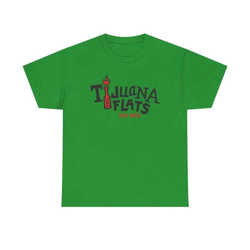 Load image into Gallery viewer, Tijuana Flats Tex-Mex T-Shirt Bankrupt Restaurant Chain Logo Tee
