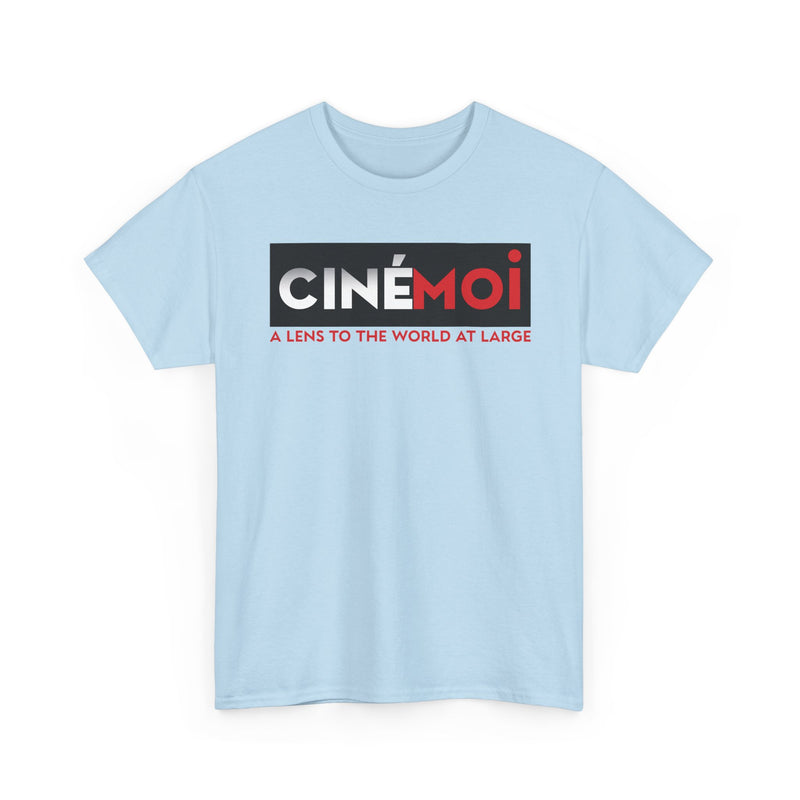 Load image into Gallery viewer, Cinemoi A Lens To The World At Large Logo Graphic T-Shirt Rare Defunct Brand Tee

