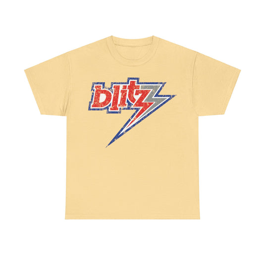 Chicago Blitz Logo Illinois Football Team T-shirt