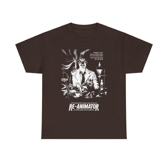 Herbert West Re-Animator 1985 Horror Movie T-shirt
