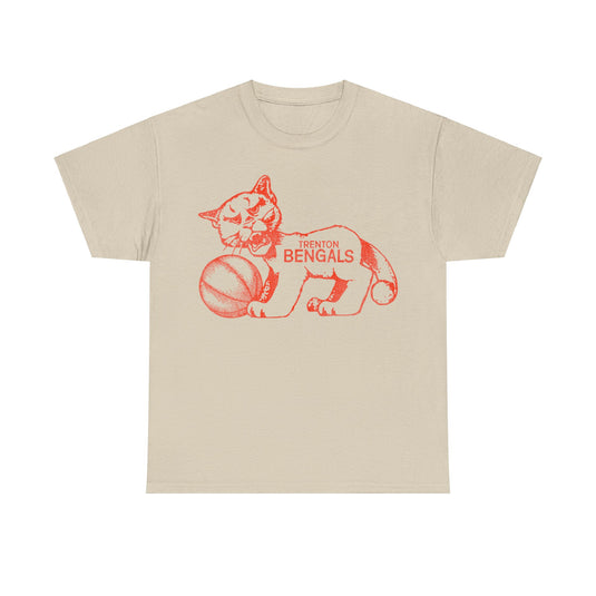 Trenton Bengals Basketball Team Nostalgic Retro T-shirt