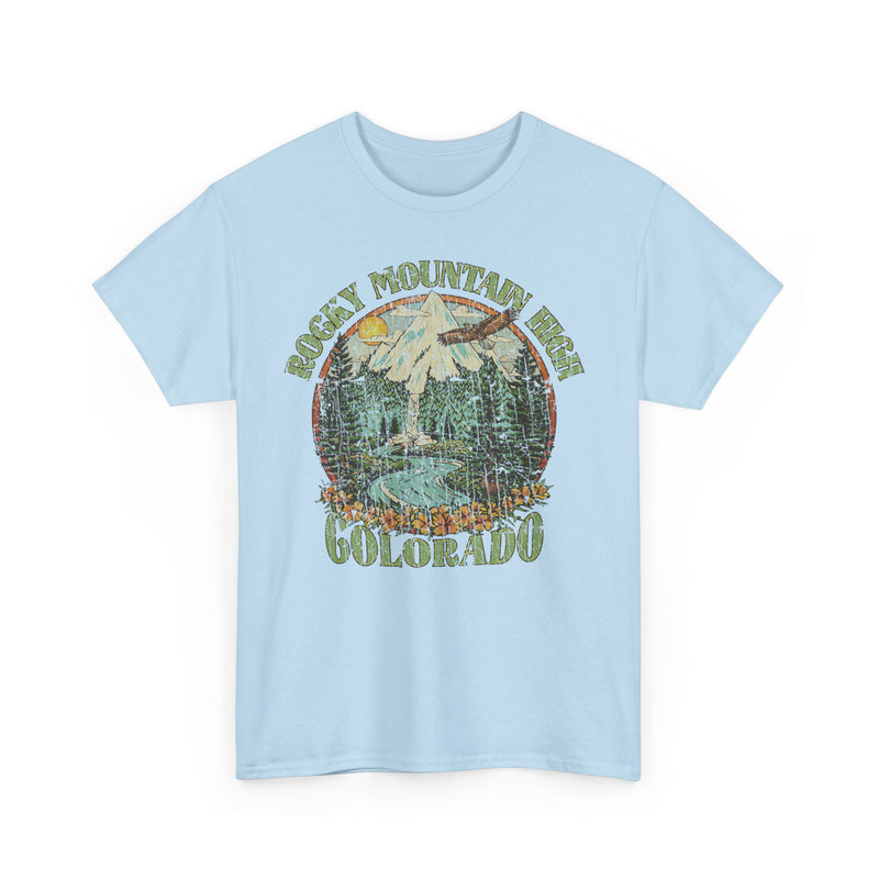 Load image into Gallery viewer, Rocky Mountain High John Denver 1972 Colorado Folk Rock T-shirt
