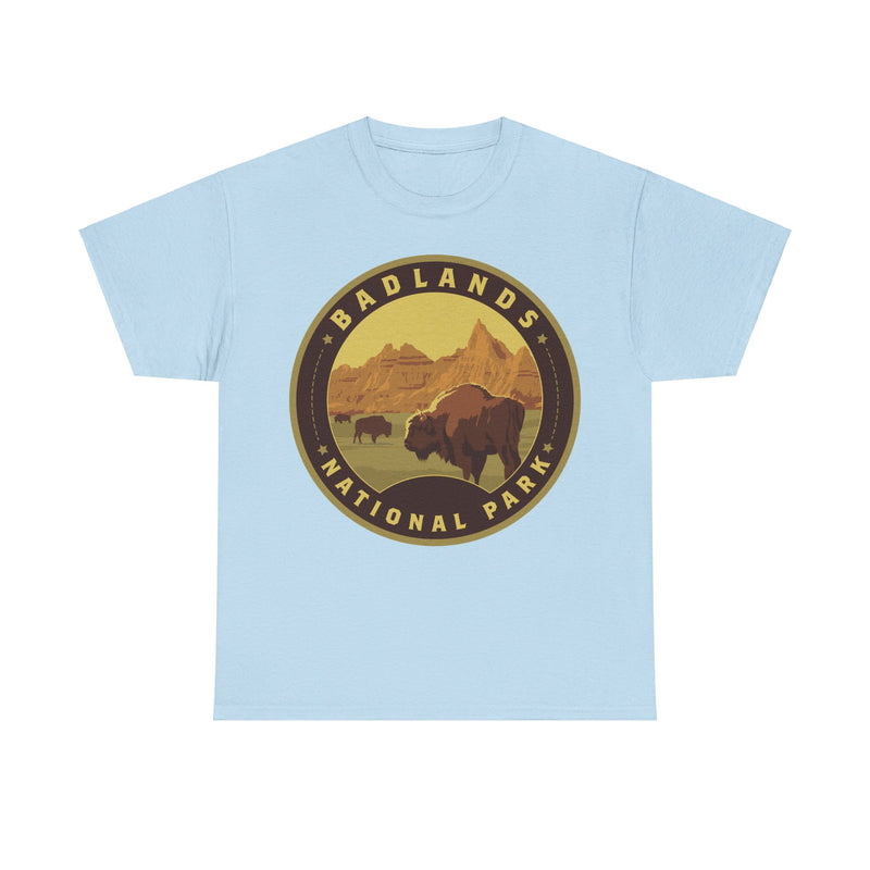 Load image into Gallery viewer, Badlands National Park South Dakota Round Logo T-shirt
