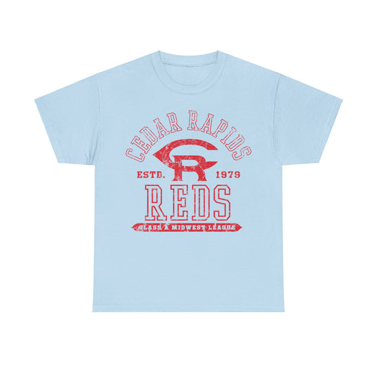 Cedar Rapids Reds Est 1979 Baseball Team T-shirt