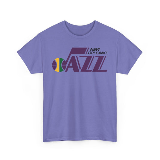 New Orleans Jazz Louisiana Basketball 1974-1979 T-shirt