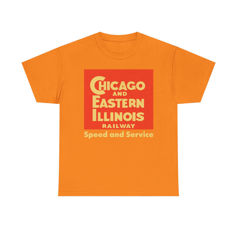 Load image into Gallery viewer, Chicago Eastern Illinois Speed Service Railroad Logo Train T-Shirt

