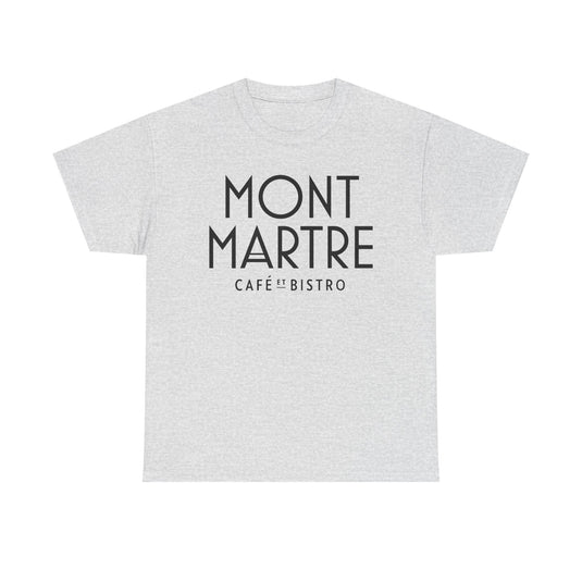 Café Montmartre T-Shirt - French Restaurant Industry Defunct Logo Tee