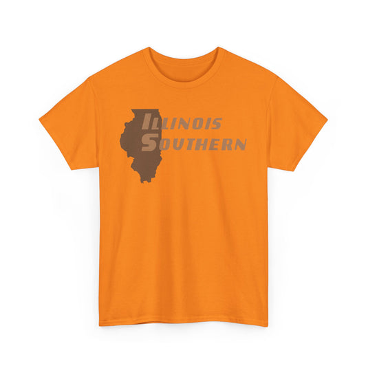 Illinois Southern Railroad Vintage Train Railway Logo T-Shirt