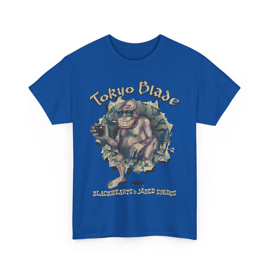 Tokyo Blade Black Hearts Jaded Spades Music Rock T-shirt