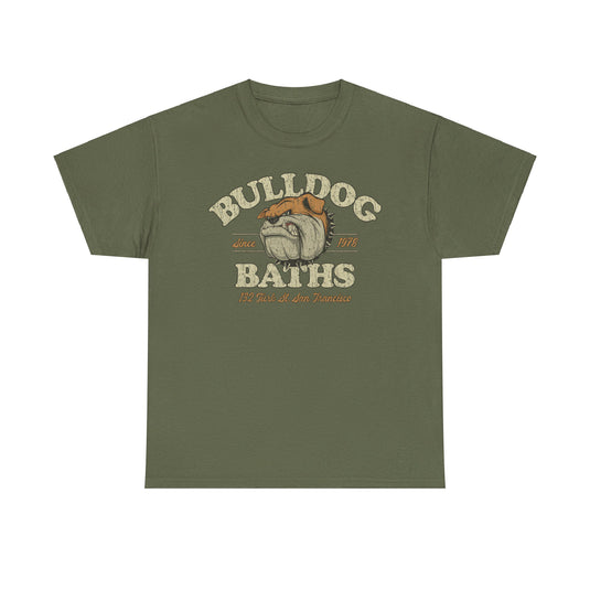 Bulldog Baths San Francisco 1978 California T-shirt