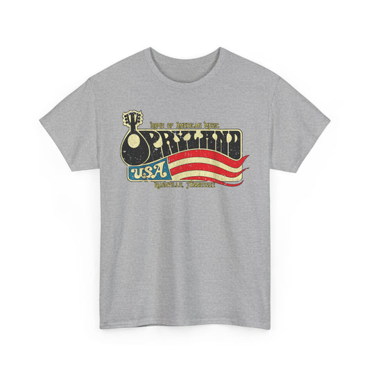 Music Opryland USA 1972 Nashville Music T-shirt