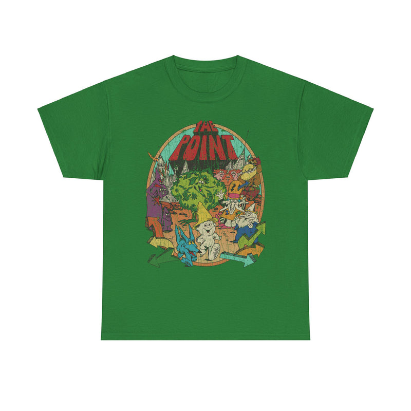 Load image into Gallery viewer, The Point 1971 Animated Kid&#39;s Adventure  Fanstasy Bedtime Story Movie T-shirt
