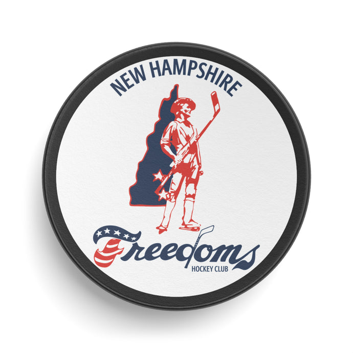 New Hampshire Freedoms Northeastern League 1978 Hockey Puck